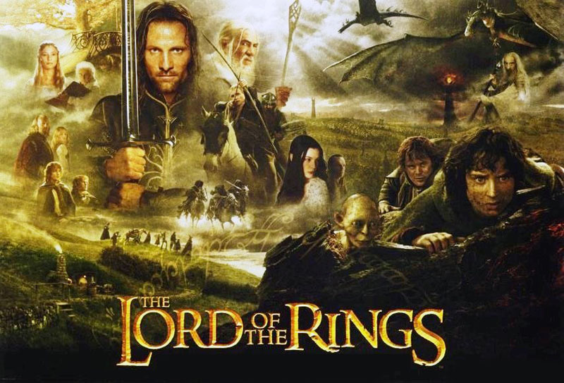 The Lord of The Rings มหาสงครามชิงพิภพ  ภาพยนตร์ติดอันดับสองของโลก ที่กวาดรายได้ โด่งดัง